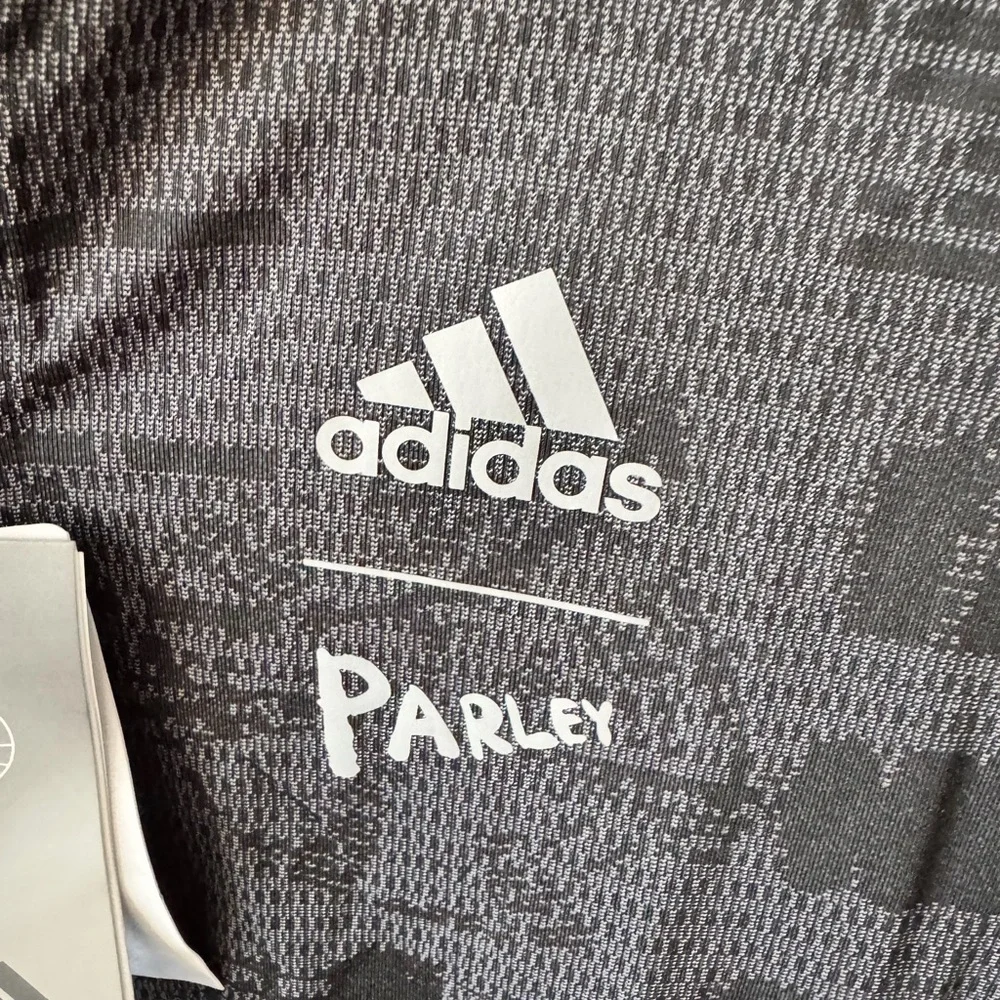 adidas Parley Black Graphic Short-Sleeve Training Tee